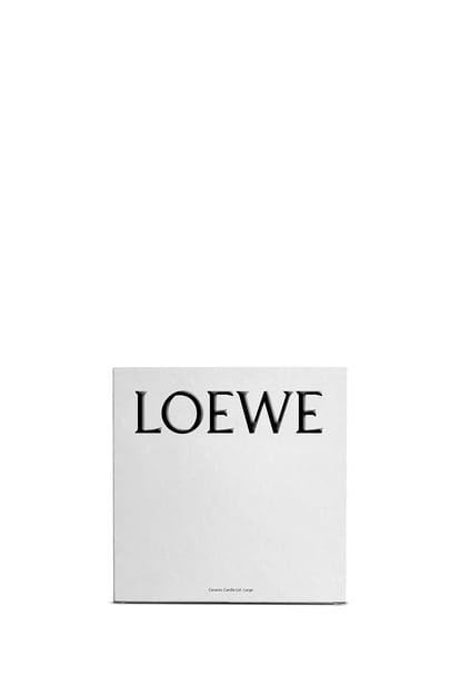 LOEWE Candle Lid L 紅陶色 plp_rd